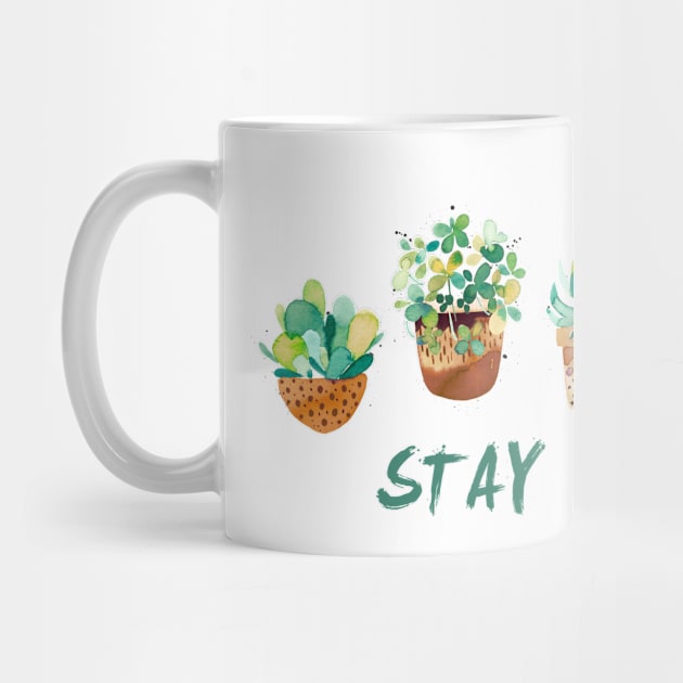 Stay At Home & Love Your Plants by ninoladesign